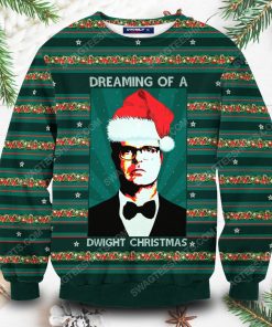 The office dreaming of a dwight christmas ugly christmas sweater 2