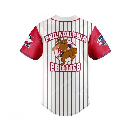 The scooby doo and philadelphia phillies baseball jersey 3 - Copy