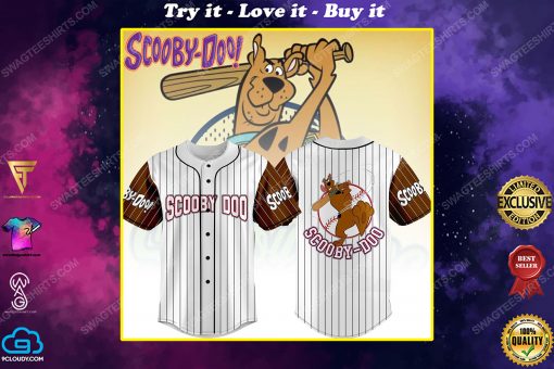 The scooby-doo movie all over print baseball jersey