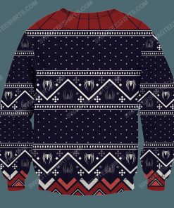 The spider man full printing ugly christmas sweater 4