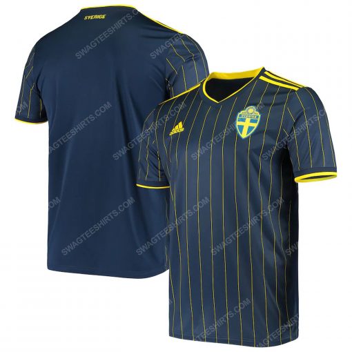 The sweden national football team full print football jersey 2 - Copy