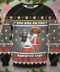 Thunder God full printing ugly christmas sweater 2