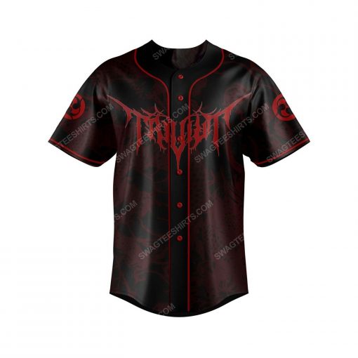 Trivium american heavy metal band baseball jersey 2