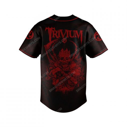 Trivium american heavy metal band baseball jersey 3