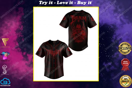 Trivium american heavy metal band baseball jersey