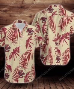 Tropical boston college eagles short sleeve hawaiian shirt 2