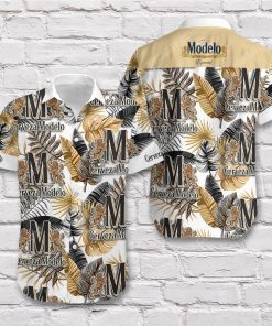 Tropical cerveza modelo beer short sleeve hawaiian shirt 2 - Copy