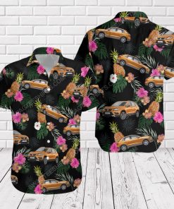 Tropical summer audi car short sleeve hawaiian shirt 2