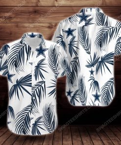Tropical summer dallas cowboys short sleeve hawaiian shirt 3