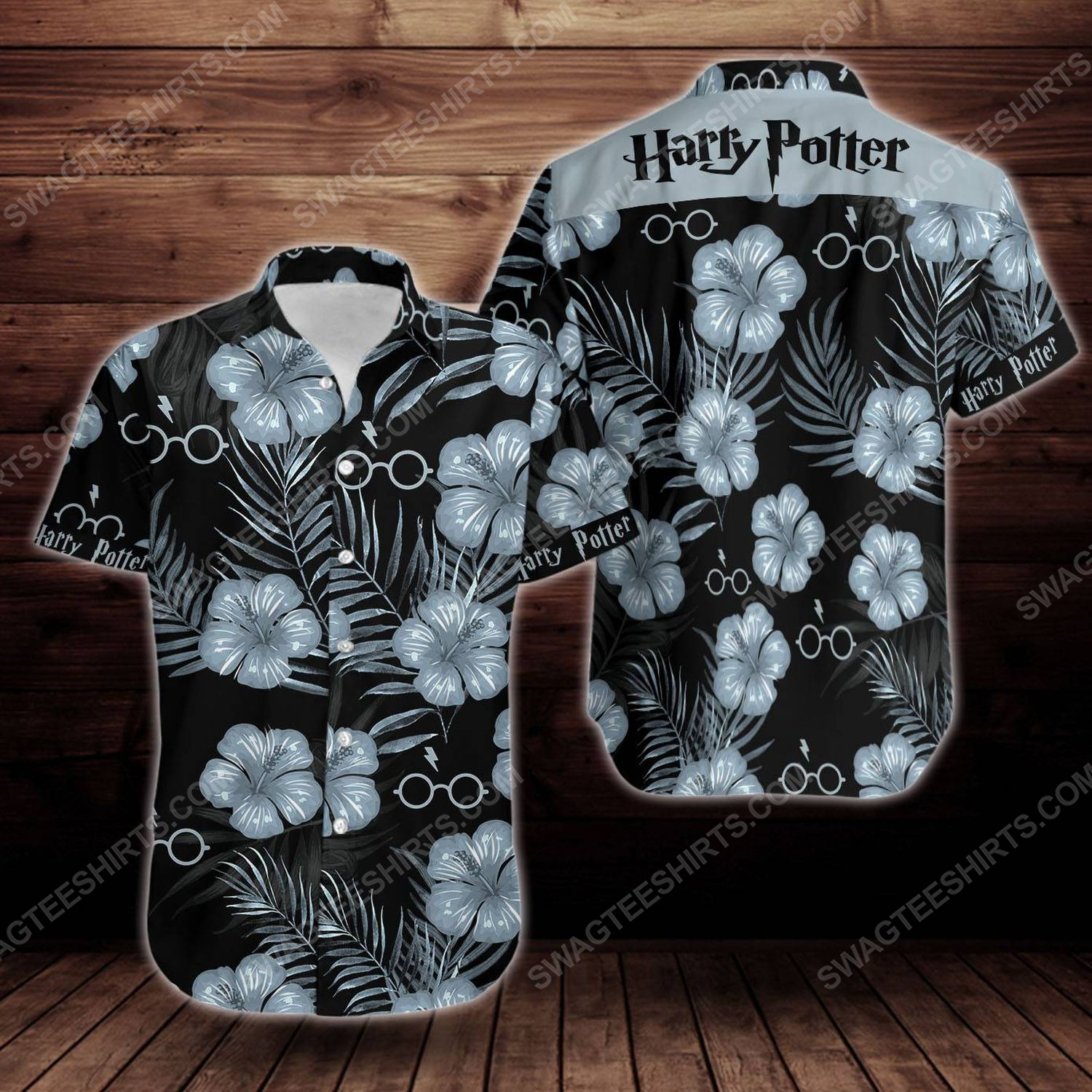 Tropical summer harry potter short sleeve hawaiian shirt 2 - Copy