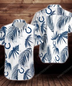 Tropical summer indianapolis colts short sleeve hawaiian shirt 2