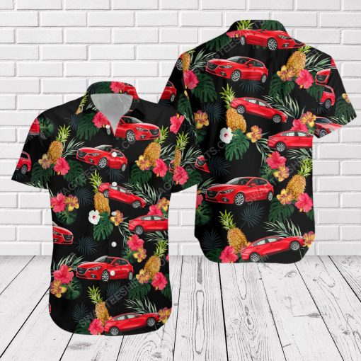 Tropical summer mazda short sleeve hawaiian shirt 2