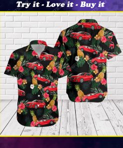 Tropical summer mazda short sleeve hawaiian shirt