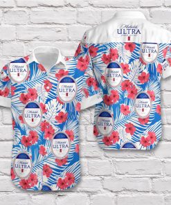 Tropical summer michelob ultra beer short sleeve hawaiian shirt 2 - Copy