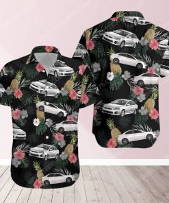 Tropical summer mitsubishi car short sleeve hawaiian shirt 2