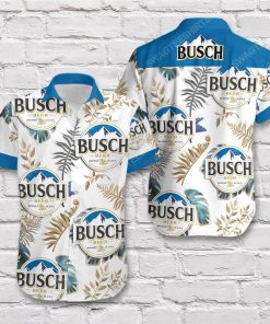 Tropical vibe busch beer blue short sleeve hawaiian shirt 3 - Copy