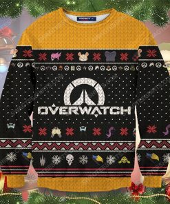 Ultimate overwatch full printing ugly christmas sweater 2