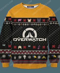 Ultimate overwatch full printing ugly christmas sweater 3
