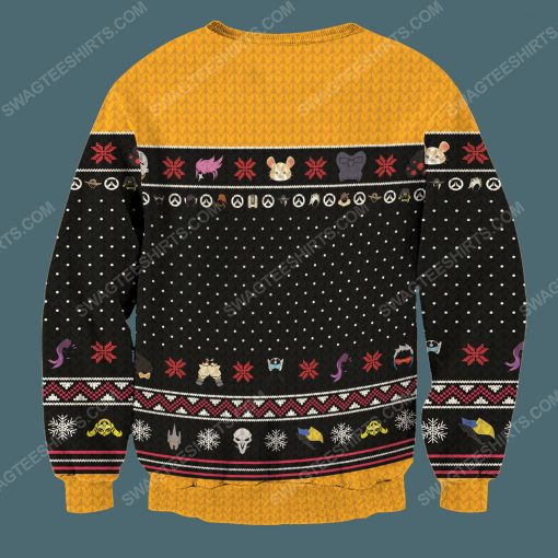 Ultimate overwatch full printing ugly christmas sweater 4