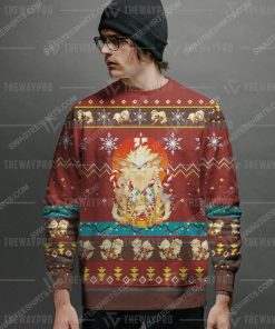 Anime pokemon arcanine ugly christmas sweater