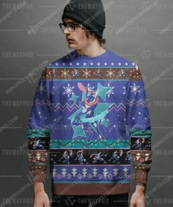 Anime pokemon greninja ugly christmas sweater