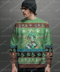 Anime pokemon rayquaza ugly christmas sweater