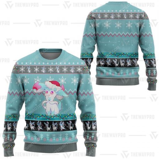 Anime pokemon sylveon ugly christmas sweater