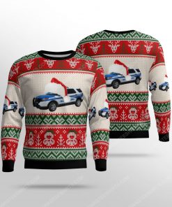 Boston police department ugly christmas sweater
