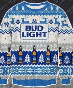 Bud light beer ugly christmas sweater