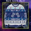 Bud light dilly dilly christmas ugly christmas sweater 1