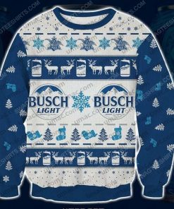 Busch light beer all over print ugly christmas sweater - Copy (2)