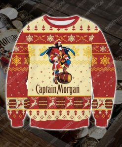 Captain morgan dark rum ugly christmas sweater - Copy