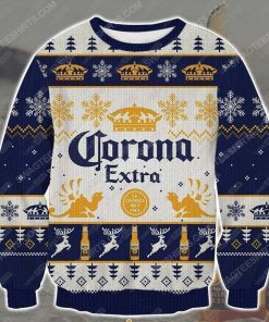 Corona extra beer ugly christmas sweater