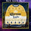Corona light beer ugly christmas sweater 1