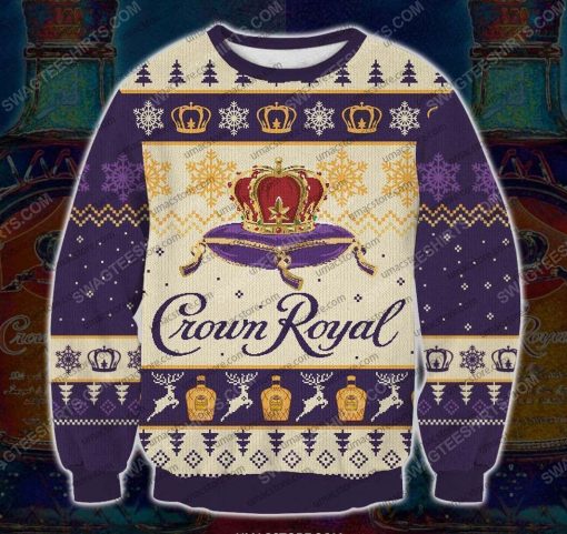 Crown royal canadian whisky ugly christmas sweater - Copy (2)