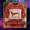 Dachshund have a weinerful christmas ugly christmas sweater