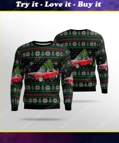 Ford mustang 1965 ugly christmas sweater
