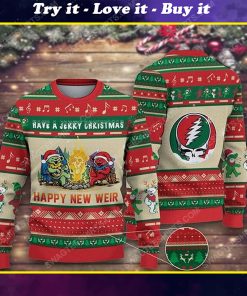 Grateful dead have a jerry christmas ugly christmas sweater