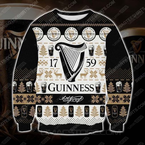 Guinness the 1759 all over print ugly christmas sweater - Copy (2)
