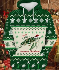 Have a turtle-y awesome ugly christmas sweater