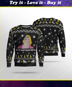 He-man meme all over print ugly christmas sweater