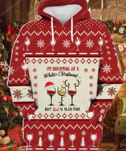 I'm dreaming of a white christmas but red is also fine ugly christmas sweater