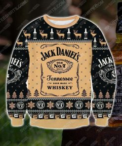 Jack daniel's tennessee whiskey ugly christmas sweater 1 - Copy (2)