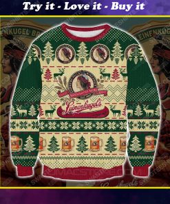 Leinenkugels beer all over print ugly christmas sweater 1