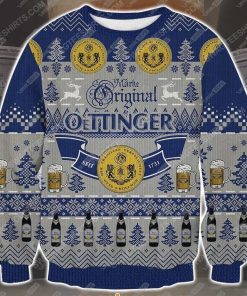 Make original oettinger brewery ugly christmas sweater