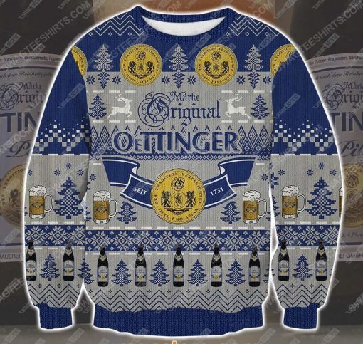Make original oettinger brewery ugly christmas sweater - Copy (3)