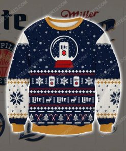 Miller lite reindeer ugly christmas sweater - Copy (2)