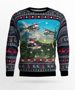 Pennsylvania state police bell 407gx ugly christmas sweater