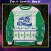 Rolling rock premium beer ugly christmas sweater 1