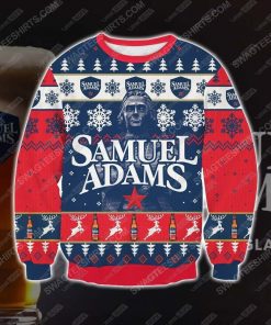 Samuel adams all over print ugly christmas sweater - Copy (2)